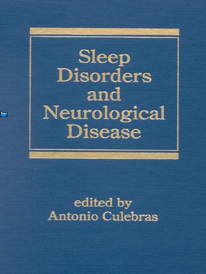 cover image of Sleep Disorders and Neurological Disease